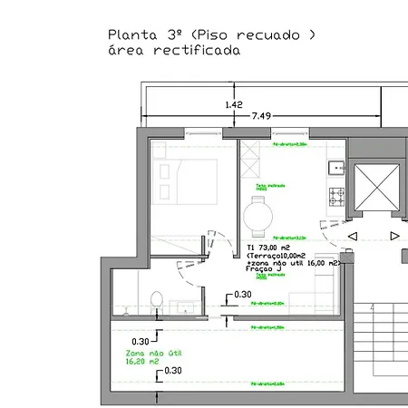 Apartamento Charming Santo Antonio Roof